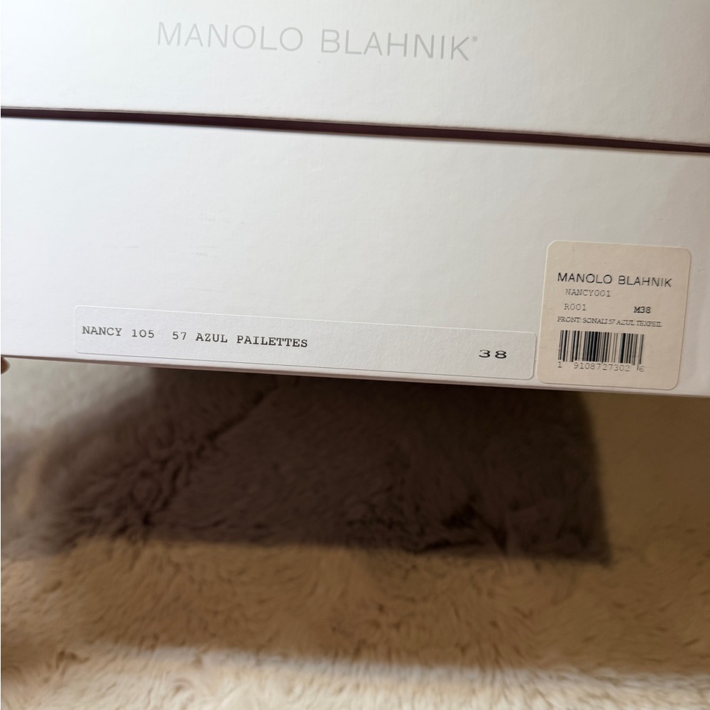 New Authentic Manolo Blahnik Starry Heeled Boots - Picture 13 of 15